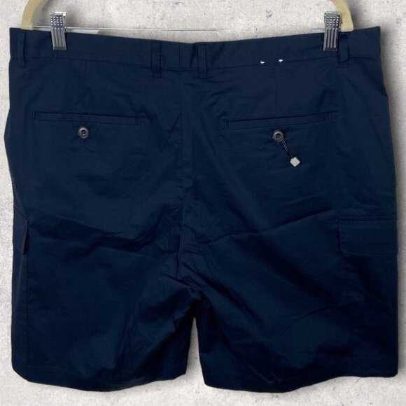New Selected Homme Blue Cargo Shorts Size XL Molke Sky Captain Summer Short NWOT - Picture 4 of 12